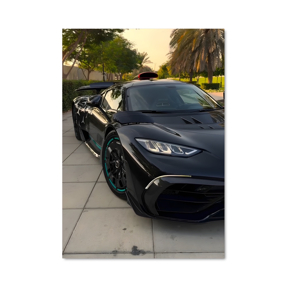 Poster magnifique Amg one